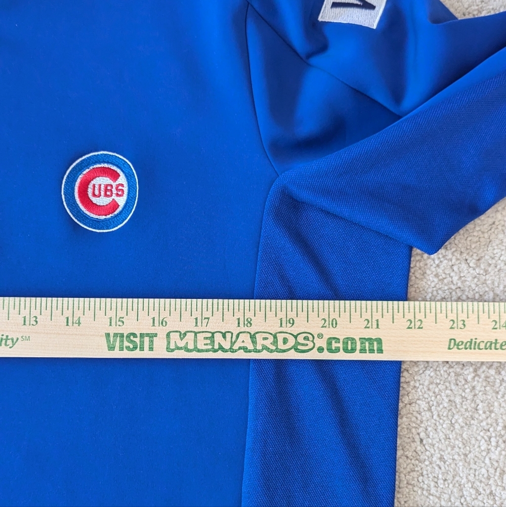 Antigua Men's CHICAGO CUBS 1/4 Zip Pullover Sz M - Picture 12 of 12